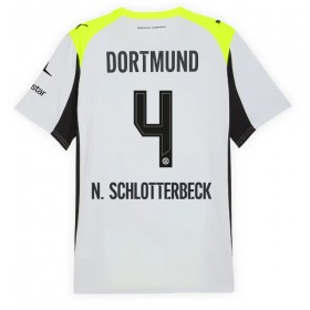 Borussia Dortmund Nico Schlotterbeck #4 Borte skjorte 2025-26 Kortermet